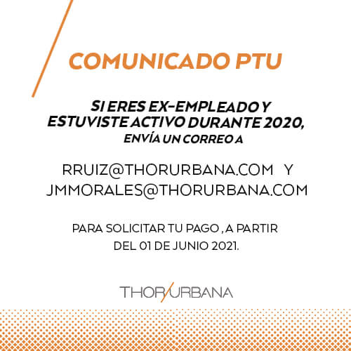 Thor Urbana - Reparto de Utilidades 2020